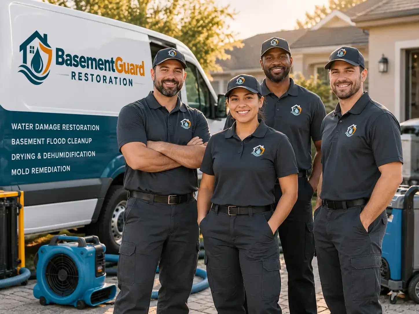Basement Water Damage Restoration company in Hoskins, NE